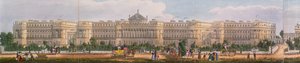 Cumberland Terrace, fragment z panoramicznego widoku wokół Regent